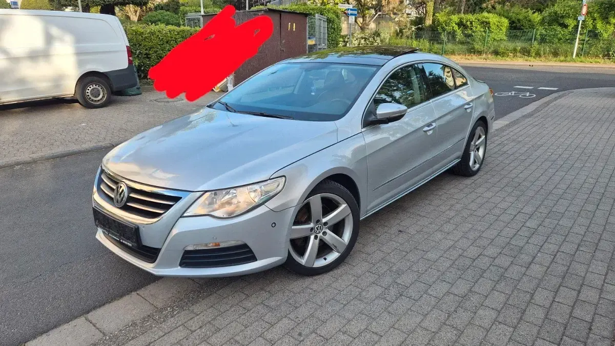 Usata VW CC 160 CV (117 kW) 2008 Argento Berlina