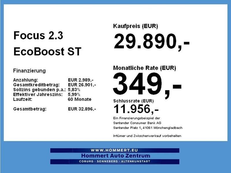 Gebraucht Ford Focus ST 280 PS (205 kW) 2023 Frostweiß (metallic) Limousine