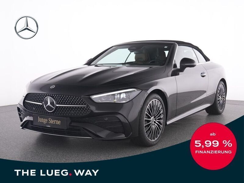Unilack schwarz Gebraucht 2024 Mercedes CLE200 AMG Cabrio | 58.485 € - Bild 1/4