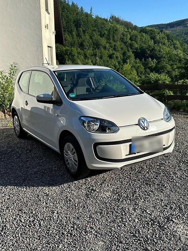 Weiß Gebraucht 2014 VW up! move up! Kleinwagen | 3.590 € (Fairer Preis) - Bild 1/4
