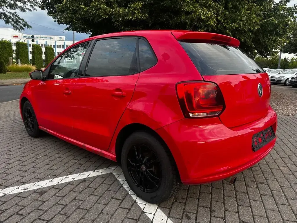 Gebraucht VW Polo Style 86 PS (63 kW) 2011 Rot Kleinwagen