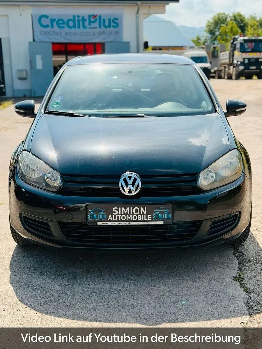 Gebraucht VW Golf VI 80 PS (58 kW) 2009 Schwarz Kleinwagen