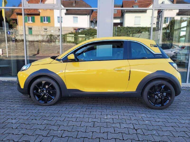 Sunny yellow Gebraucht 2018 Opel Adam Rocks Rocks Kleinwagen | 11.794 € (Fairer Preis) - Bild 1/4