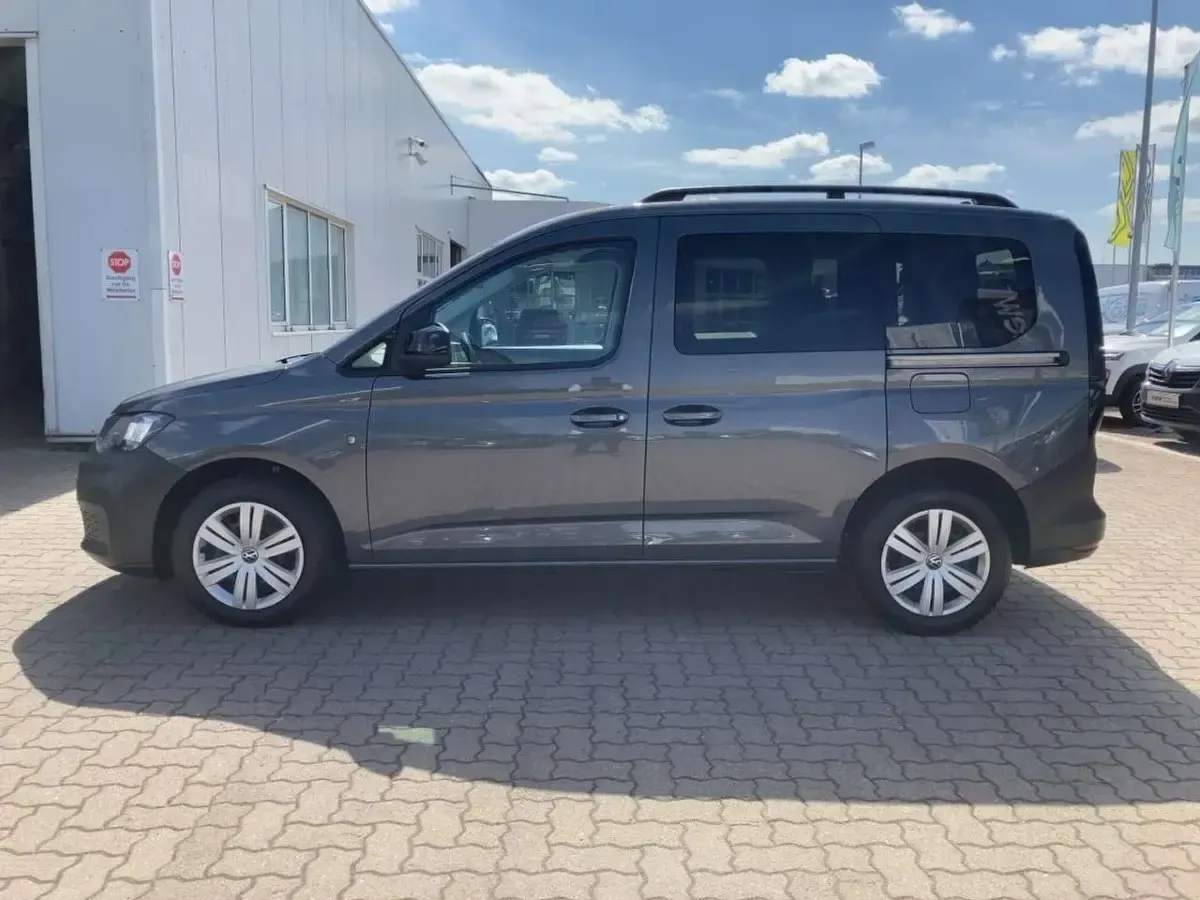 Gebraucht VW Caddy 114 PS (83 kW) 2022 Indiumgrau metallic, indiumgra Van / Kleinbus
