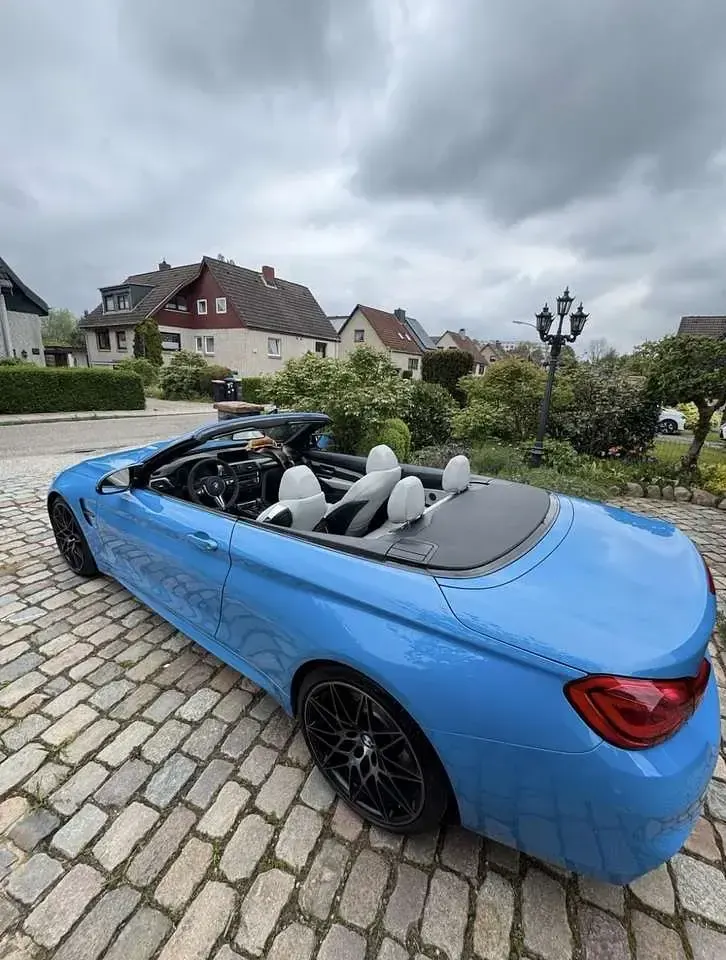 Gebraucht BMW M4 Cabriolet Competition Edition 450 PS (330 kW) 2017 Blau Cabrio