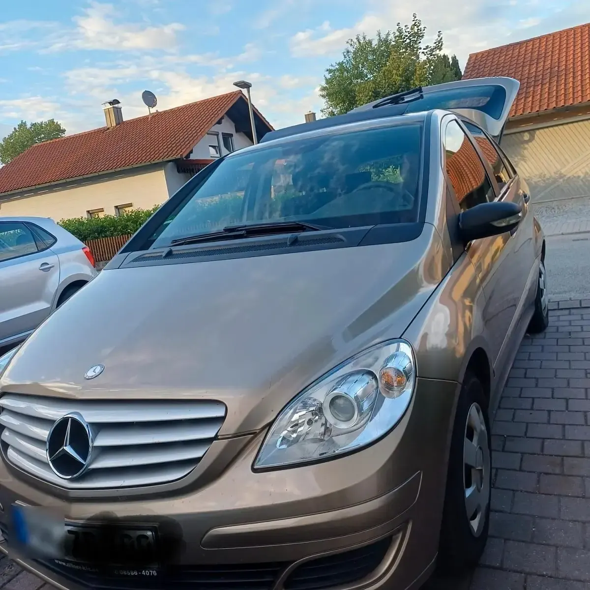 Gebraucht Mercedes B170 2006 Gelb Van / Kleinbus