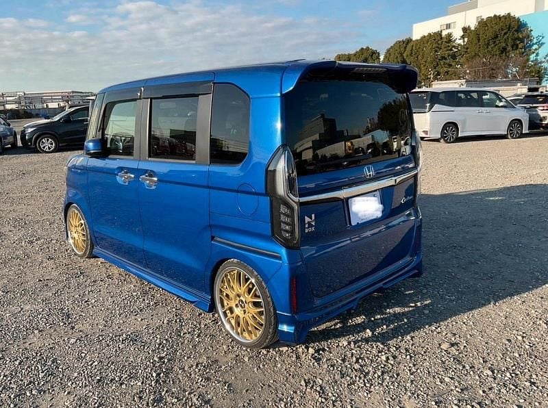 Gebraucht Honda N Box 64 PS (47 kW) 2018 Blau Van / Kleinbus