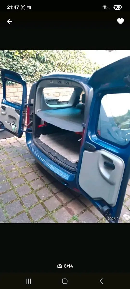 Gebraucht Dacia Logan MCV 75 PS (55 kW) 2009 Blau Kombi