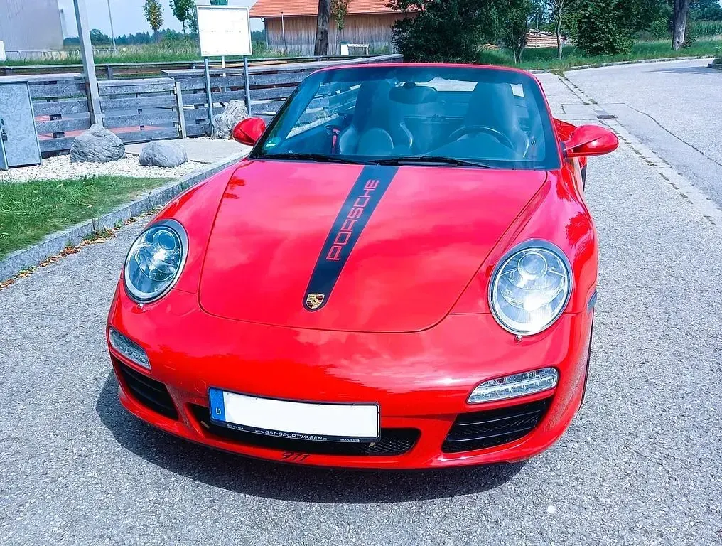 Gebraucht Porsche 997 Chrono 385 PS (283 kW) 2010 Rot Cabrio