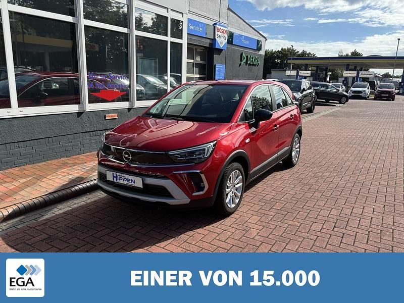 Rot metallic Gebraucht 2022 Opel Crossland X Elegance SUV | 18.880 € (Etwas zu teuer) - Bild 1/4