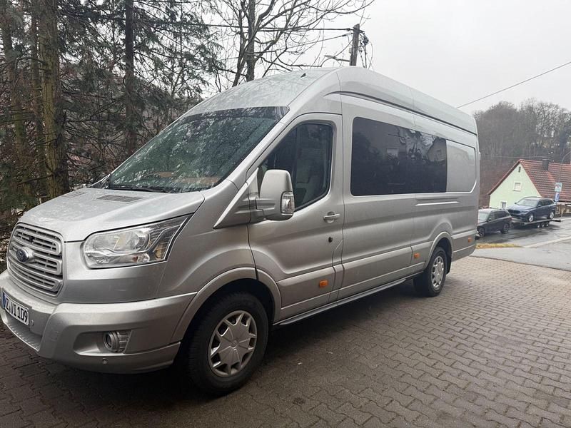 Gebraucht Ford Transit Trend 170 PS (125 kW) 2018 Silber Van / Kleinbus