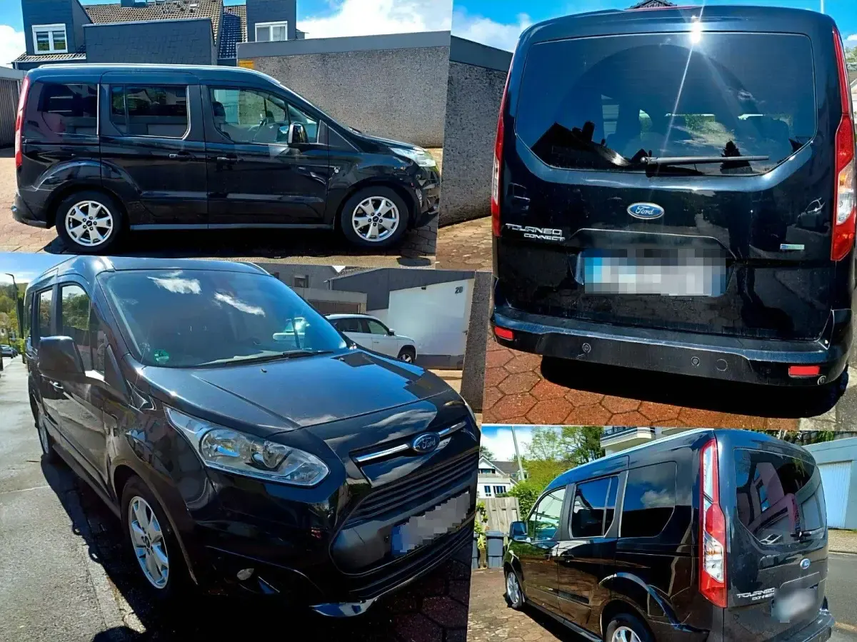 Gebraucht Ford Tourneo Connect 101 PS (74 kW) 2017 Schwarz Van / Kleinbus
