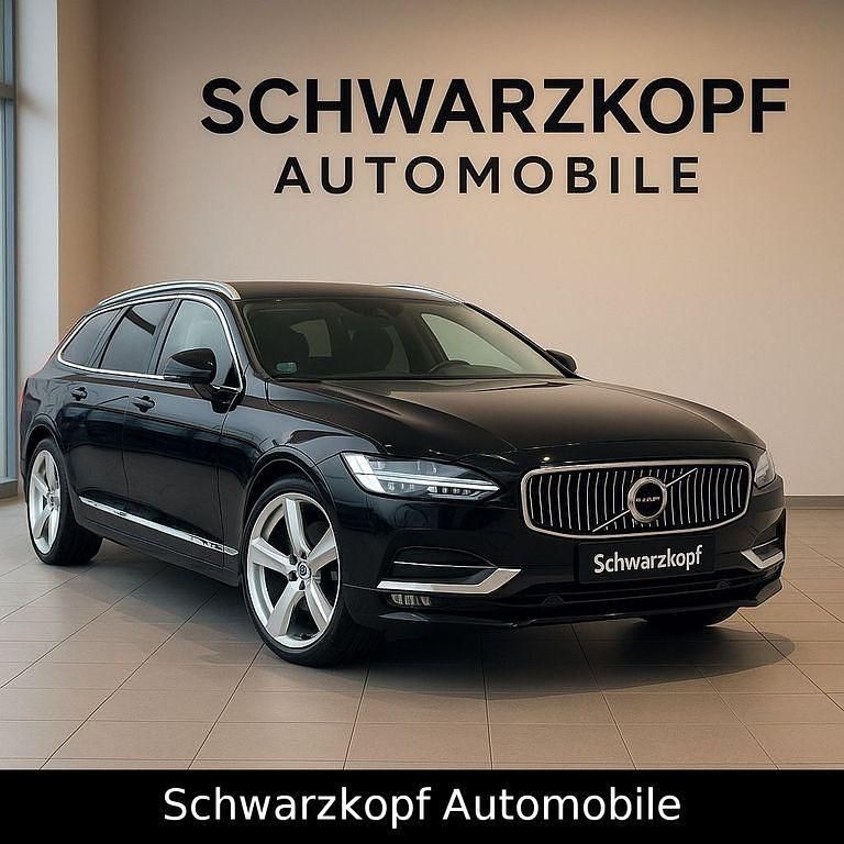 Schwarz Gebraucht 2019 Volvo V90 Inscription Kombi | 21.990 € (Fairer Preis) - Bild 1/4