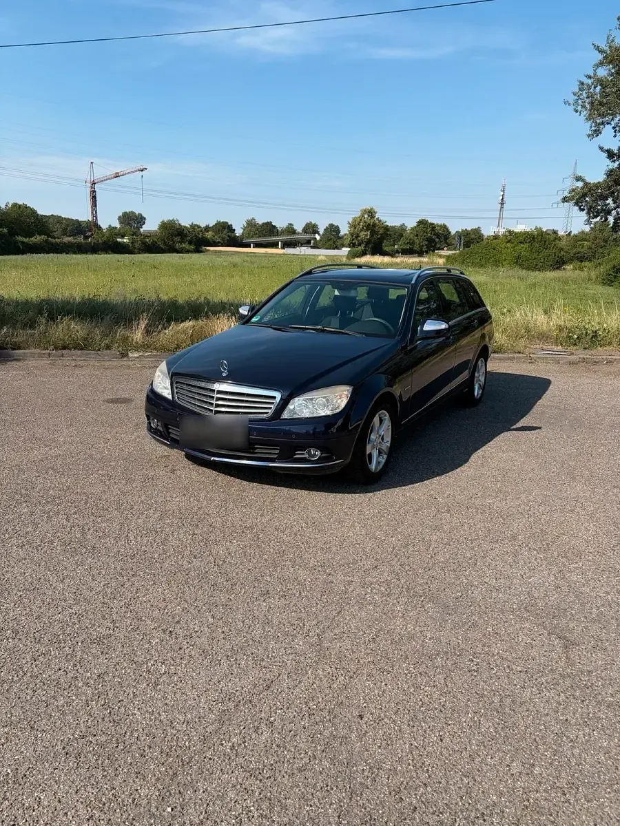 Gebraucht Mercedes C200 184 PS (135 kW) 2008 Blau Kombi