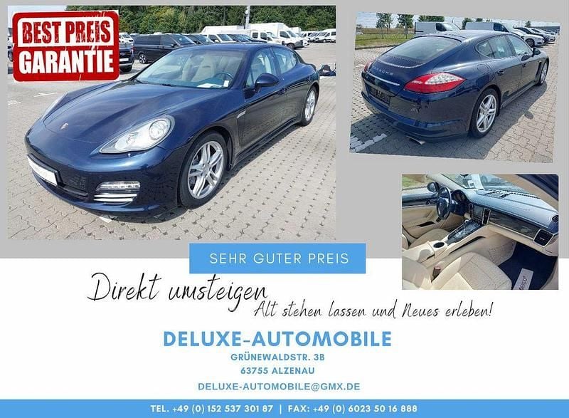 Blau Gebraucht 2010 Porsche Panamera 4 Limousine | 21.850 € (Guter Preis) - Bild 1/3