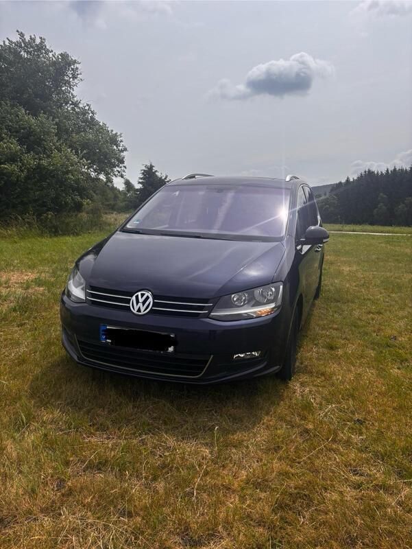 Blau Gebraucht 2012 VW Sharan Van / Kleinbus | 10.000 € - Bild 1/4