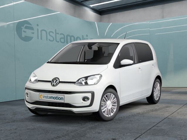 Weiß Gebraucht 2021 VW up! United Kleinwagen | 12.630 € (Teuer) - Bild 1/2
