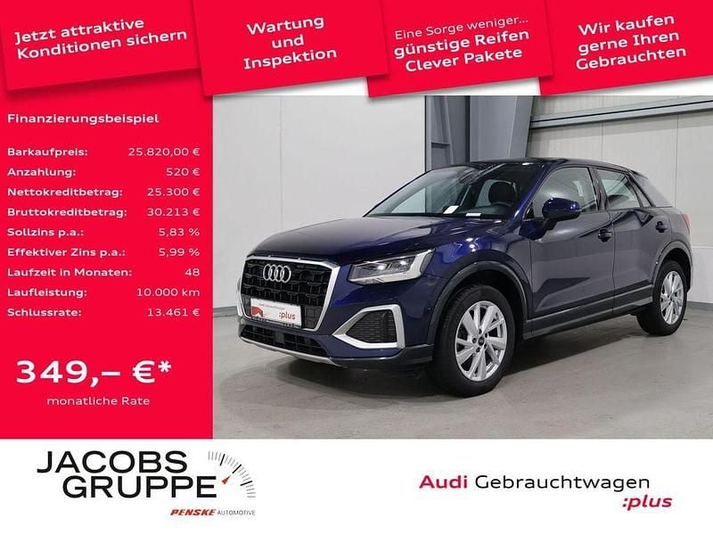 Gebraucht Audi Q2 Advanced Plus 150 PS (110 kW) 2023 Navarrablau metallic SUV