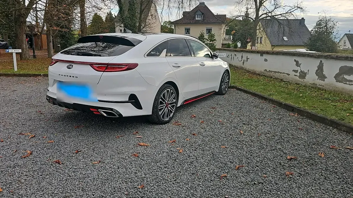 Gebraucht Kia ProCeed GT GT 204 PS (150 kW) 2020 Weiß Kleinwagen