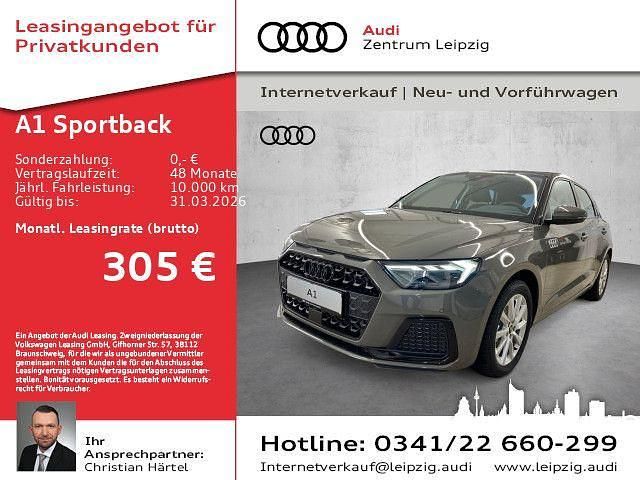 Gebraucht Audi A1 Sportback Advanced Plus 116 PS (85 kW) 2025 Blau Kleinwagen