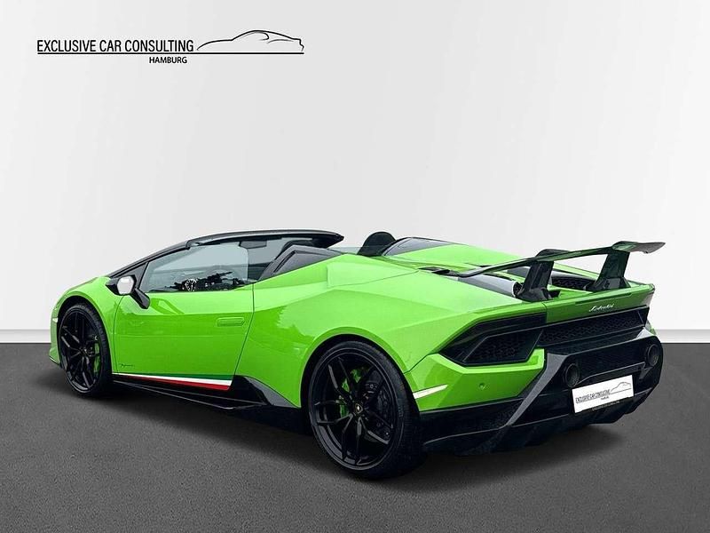 Gebraucht Lamborghini Huracán 639 PS (469 kW) 2018 Verde mantis Cabrio