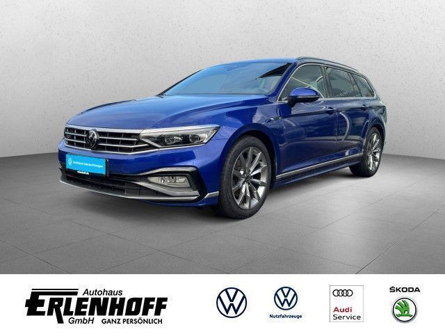 Blau Gebraucht 2023 VW Passat Elegance Kombi | 37.990 € - Bild 1/4
