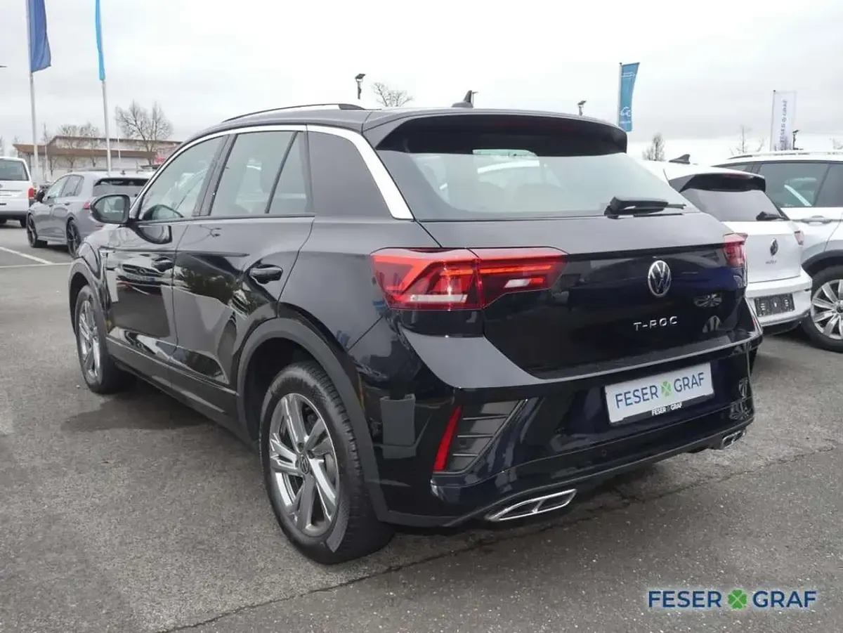 Gebraucht VW T-Roc Cabriolet R-line 150 PS (110 kW) 2025 Deep black perleffekt SUV