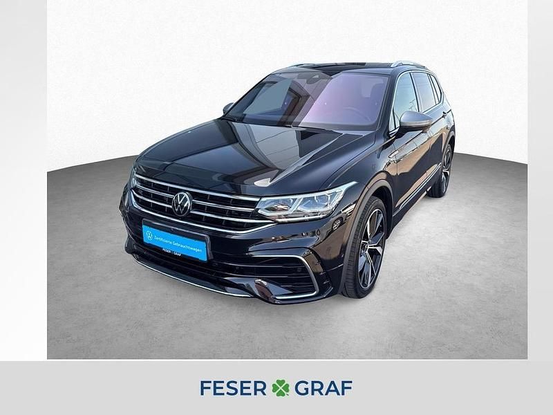Deep black perleffekt Gebraucht 2022 VW Tiguan Allspace R-line SUV | 39.950 € (Etwas zu teuer) - Bild 1/4