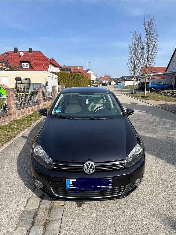 Gebraucht VW Golf VI Comfortline 122 PS (89 kW) 2009 Schwarz Kleinwagen