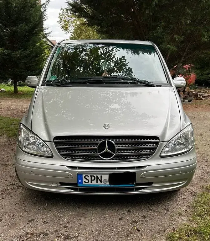 Gebraucht Mercedes Viano 204 PS (150 kW) 2008 Silber Van / Kleinbus