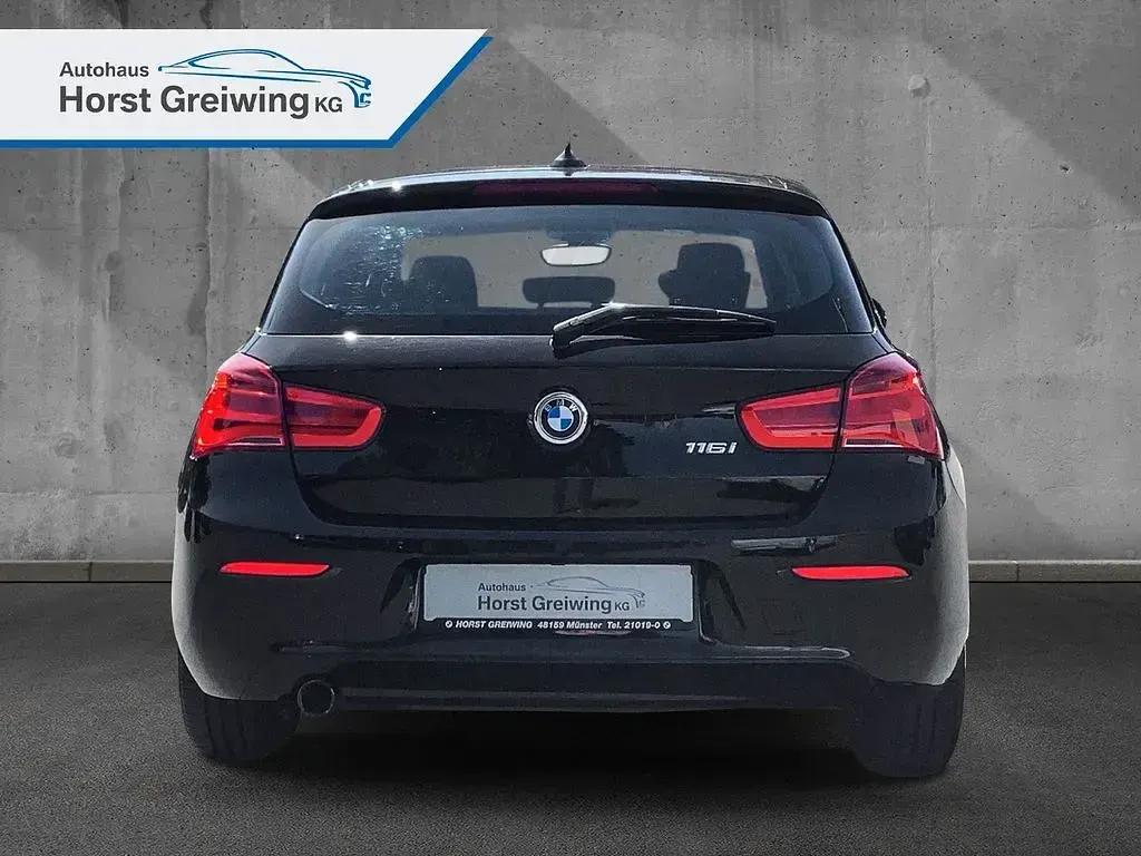 Gebraucht BMW 116 Advantage 109 PS (80 kW) 2017 Schwarz Kleinwagen