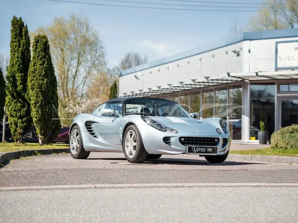 Gebraucht Lotus Elise 122 PS (89 kW) 2001 Ice blue Cabrio