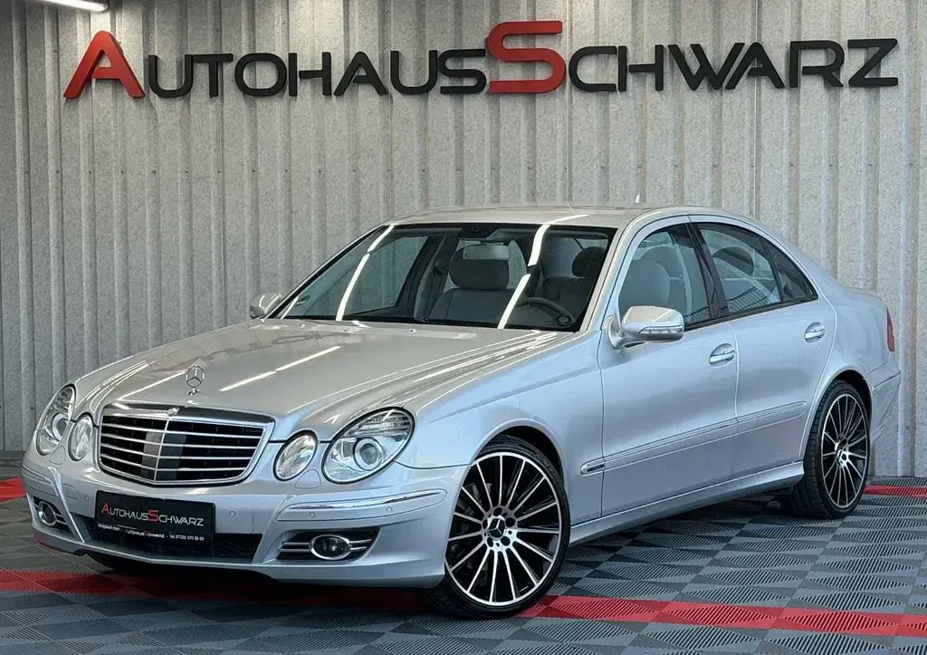 Second-hand Mercedes E350 272 CP (200 kW) 2007 Argintiu Berlinǎ