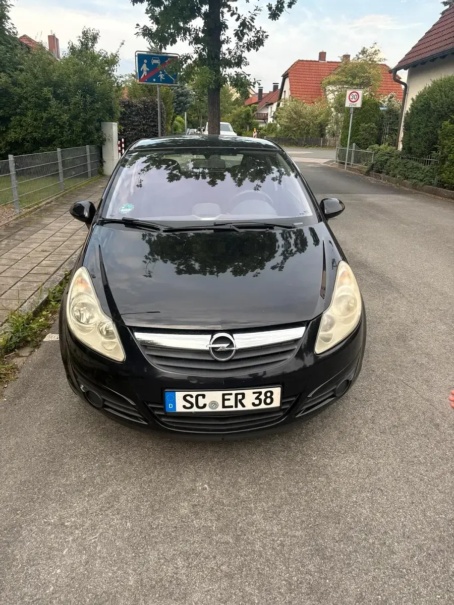 Gebraucht Opel Corsa 60 PS (44 kW) 2006 Schwarz Kleinwagen