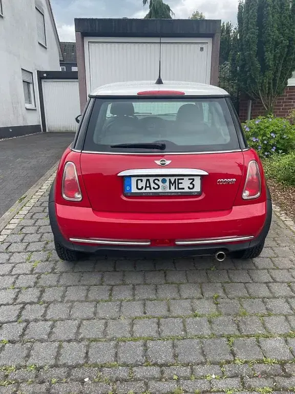 Käytetty Mini Cooper 116 HP (85 kW) 2005 Punainen Viistoperä