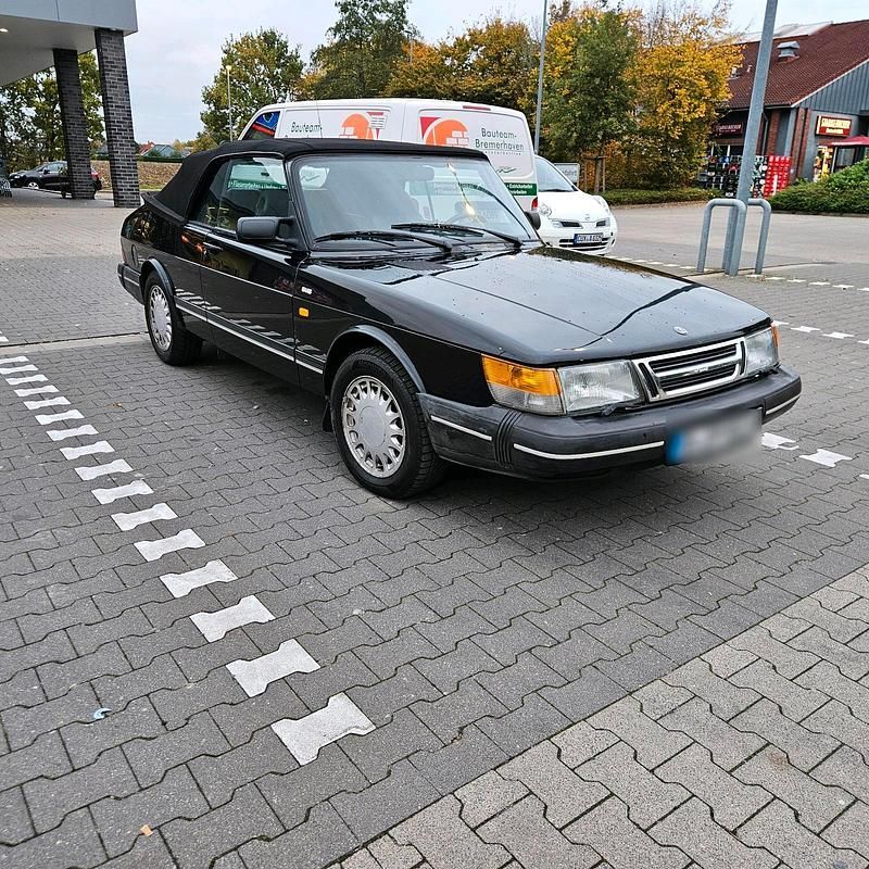 Gebraucht Saab 900 Cabriolet 126 PS (92 kW) 1990 Schwarz Cabrio