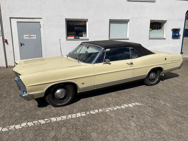 Gelb Gebraucht 1967 Ford Galaxie Cabrio | 19.000 € - Bild 1/4