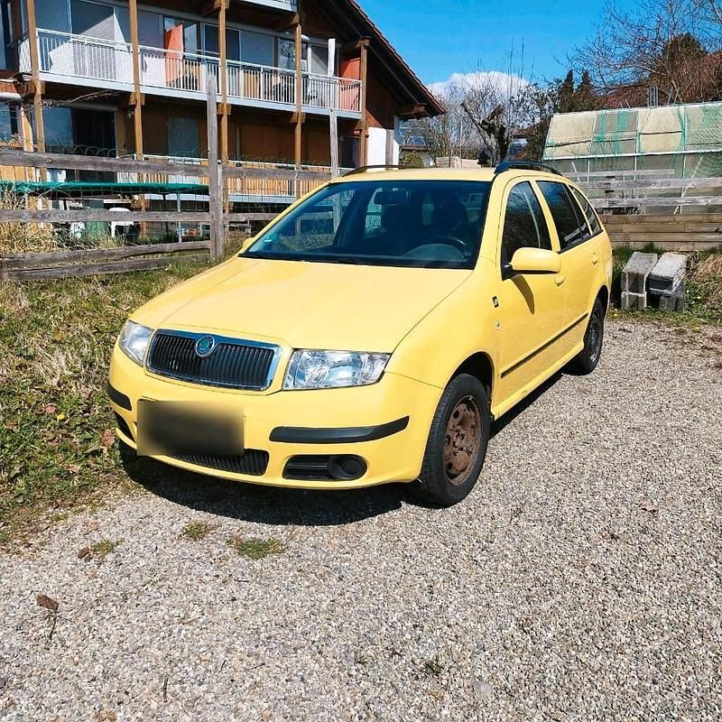Gebraucht Skoda Fabia 75 PS (55 kW) 2005 Gelb Kombi