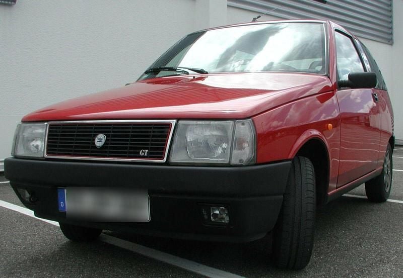 Gebraucht Lancia Ypsilon 72 PS (52 kW) 1991 Rot Kleinwagen