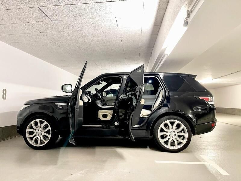 Schwarz Gebraucht 2016 Land Rover Range Rover Sport HSE SUV | 30.400 € (Etwas zu teuer) - Bild 1/4