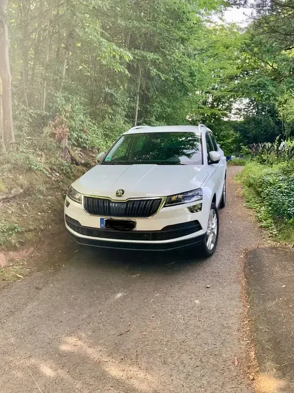 Gebraucht Skoda Karoq Style 150 PS (110 kW) 2018 Weiß SUV