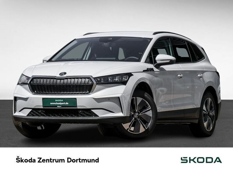 Moonweiß perleffekt Gebraucht 2024 Skoda Enyaq iV SUV | 39.222 € (Teuer) - Bild 1/4