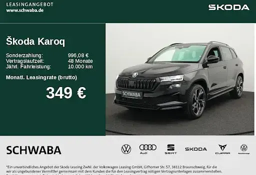 Gebraucht Skoda Karoq SportLine 190 PS (139 kW) 2024 Blackmagic perleffekt SUV