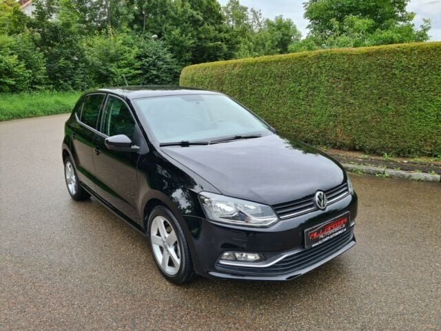 Gebraucht VW Polo 90 PS (66 kW) 2016 Schwarz Kleinwagen
