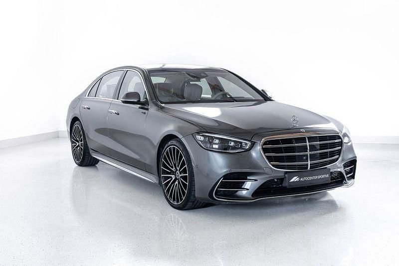 992u selenitgrau metalliclac Gebraucht 2021 Mercedes S580 Executive Limousine | 69.990 € - Bild 1/4