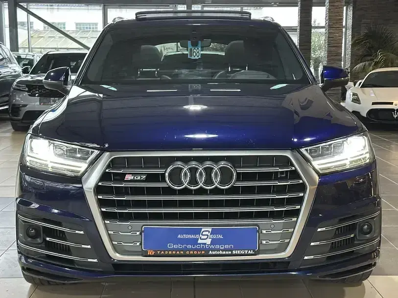 Occasion Audi SQ7 Ambiente 435 ch (319 kW) 2018 Bleue SUV