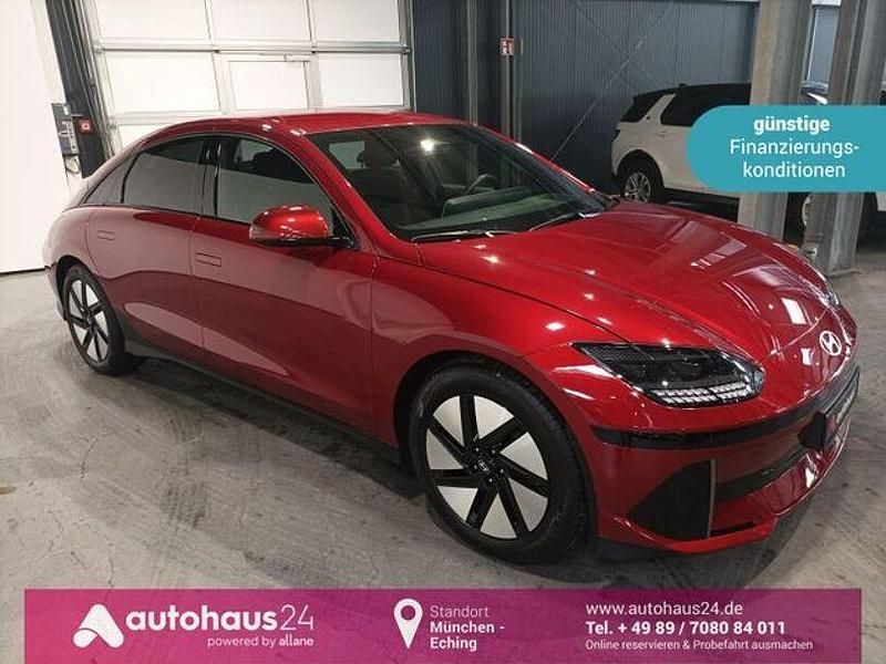 Rot Gebraucht 2024 Hyundai Ioniq 6 Techniq Limousine | 33.330 € (Teuer) - Bild 1/4