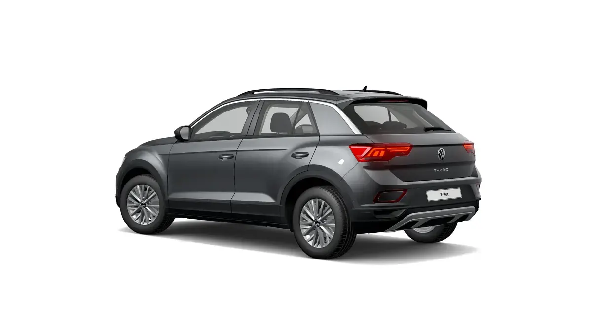 Gebraucht VW T-Roc Life 150 PS (110 kW) 2022 Indiumgrau (silber) SUV