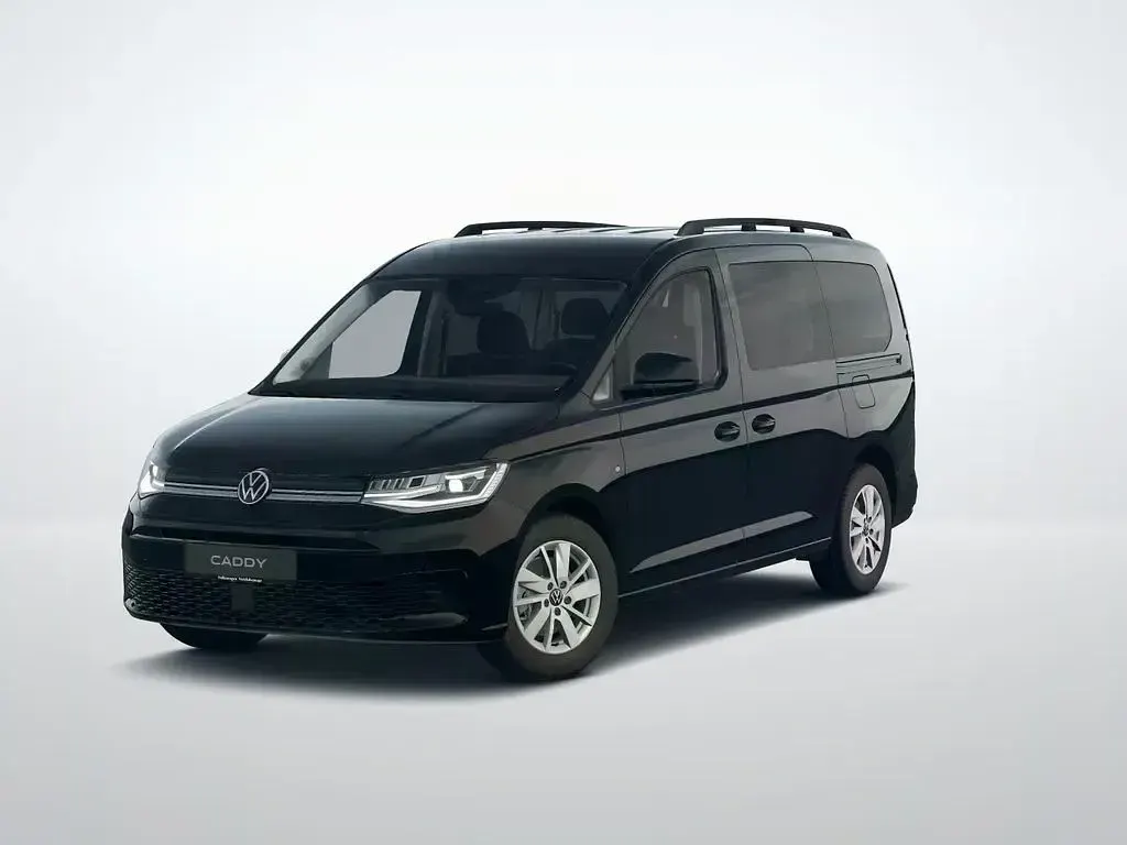Neu VW Caddy Maxi Family 122 PS (89 kW) 2026 Schwarz Van / Kleinbus