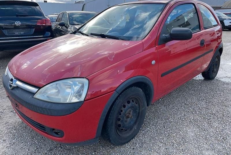 Rot Gebraucht 2003 Opel Corsa Limousine | 800 € (Guter Preis) - Bild 1/4